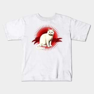 Cute kitten posing Kids T-Shirt